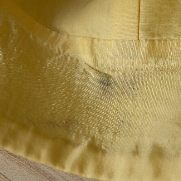 Mandi Line Jacquard Dress Lace Up Top Midi Skirt Set Embellished Yellow XS/S - Picture 15 of 15